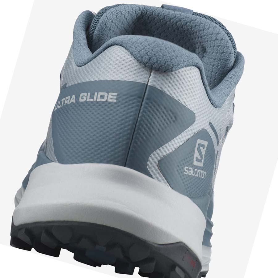 Tenis Para Trail Running Salomon ULTRA GLIDE Mujer Plateados | MX 2766OKI